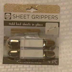 Sheet Grippers with White and Blue Stripes